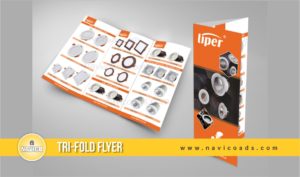 Tri fold flyer printing in Lahore