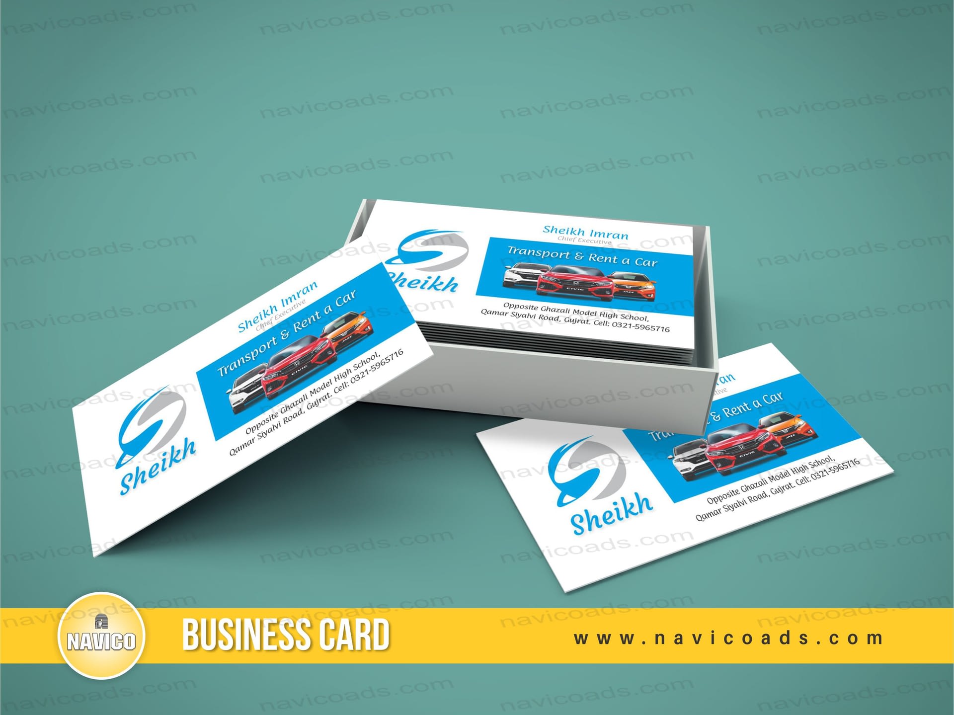business card printing in Lahore Pakistan
