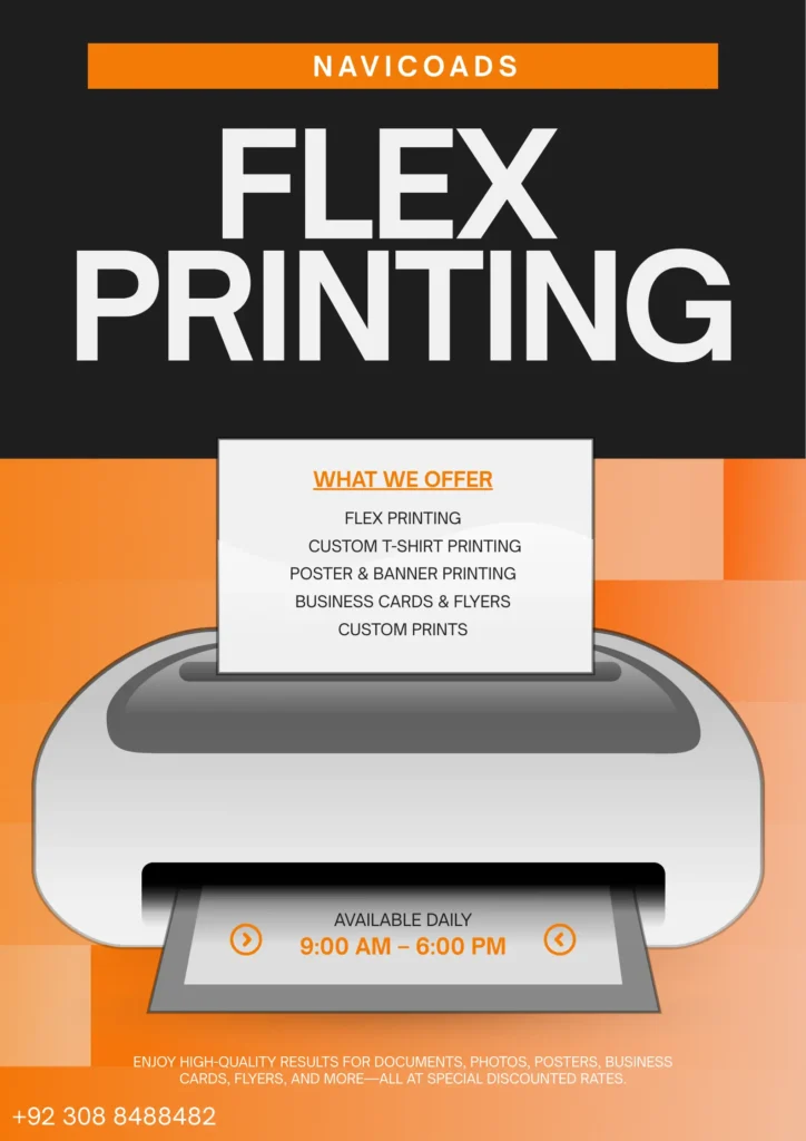 flex printing services​ in lahore