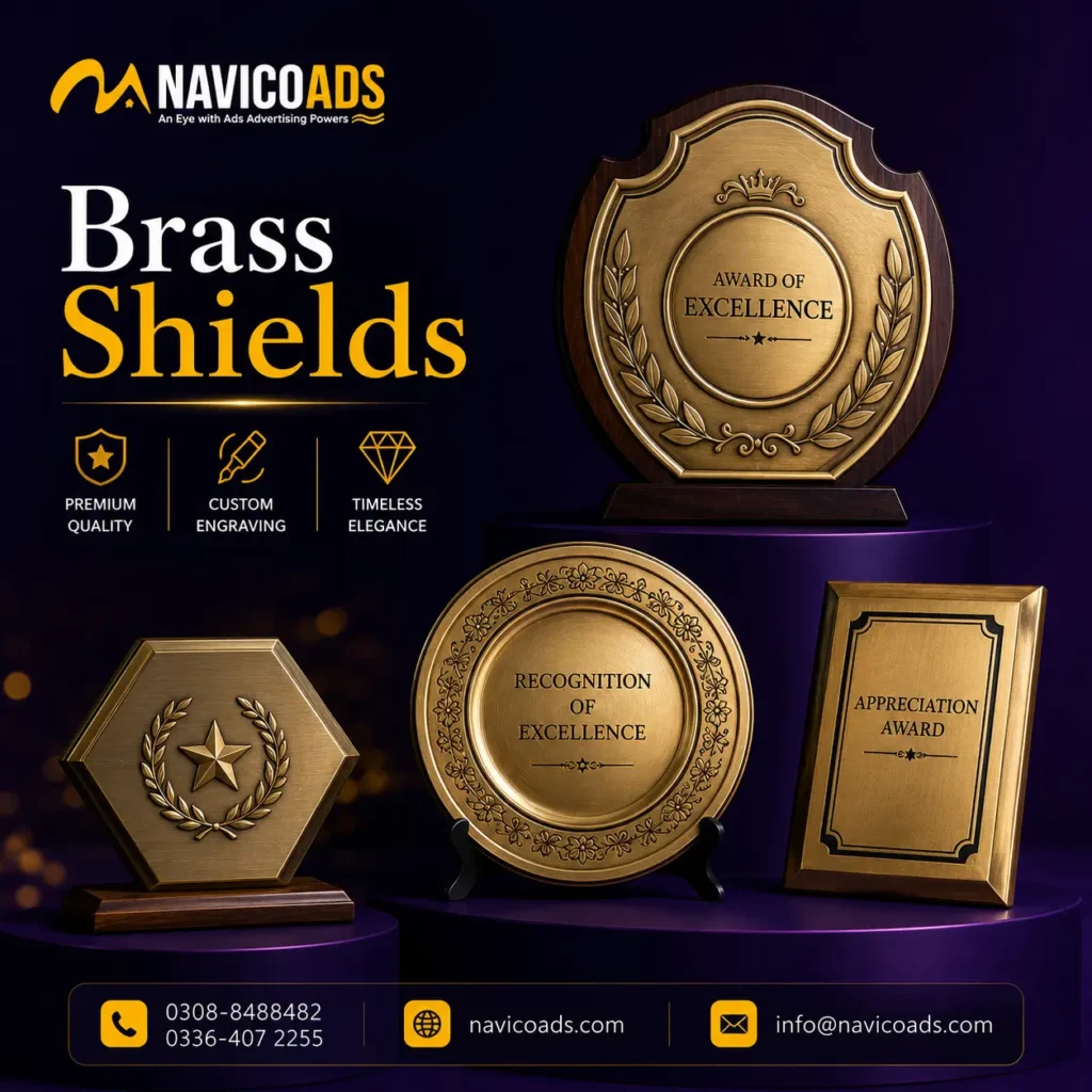 Brass Shields price in pakistan