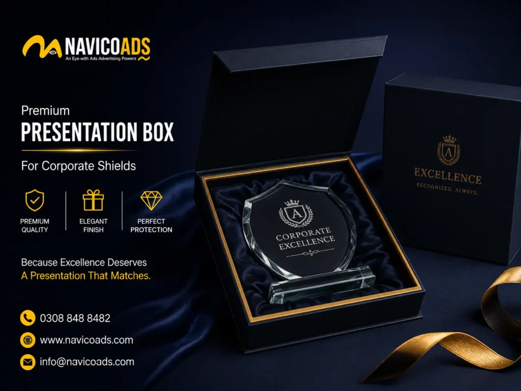 Premium presentation box for shields pakistan