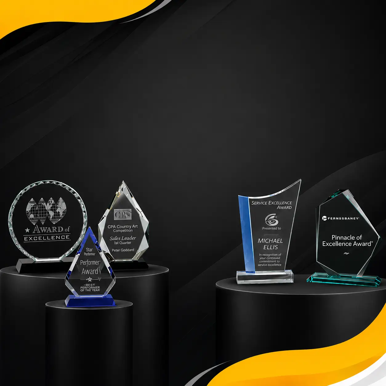 Unique Glass Shield Designs for events and corporate gatherings in lahore