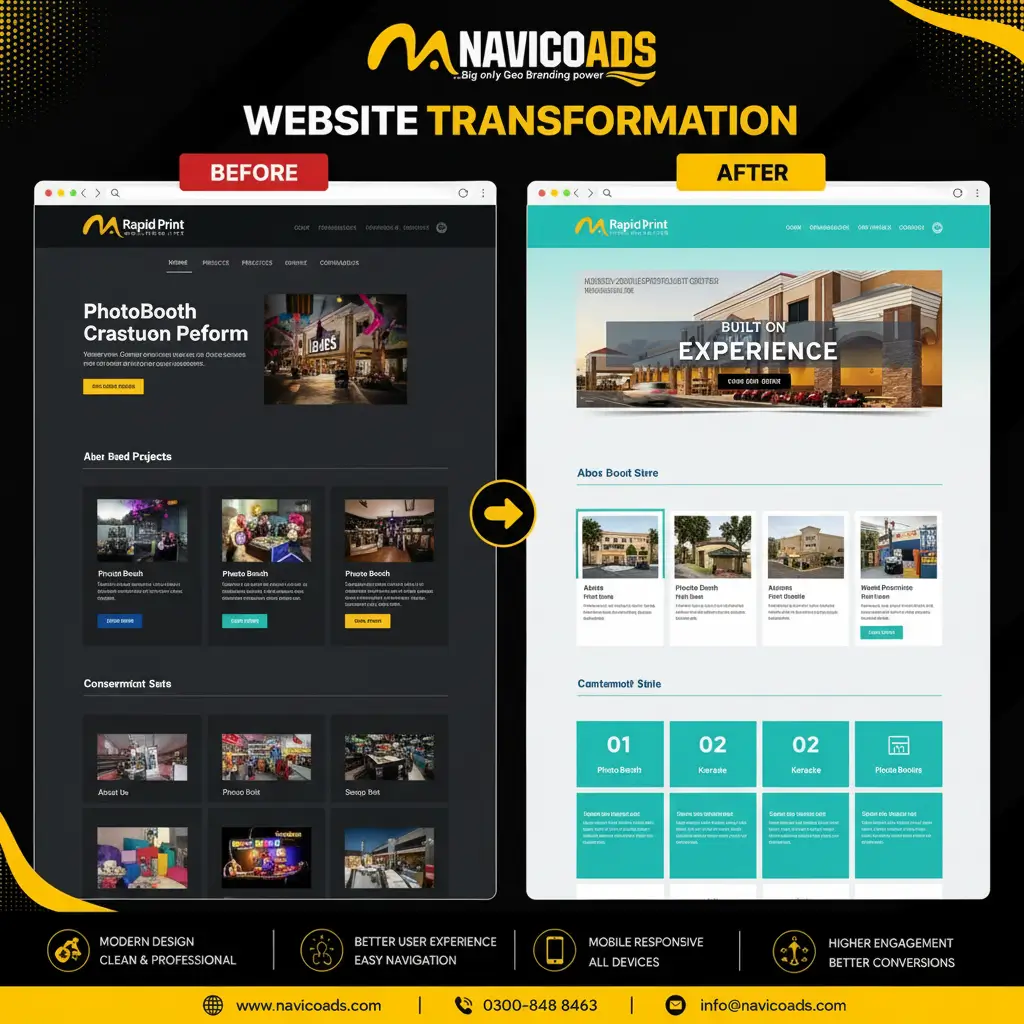 Website Redesign project Done By Navicoads - Project 03