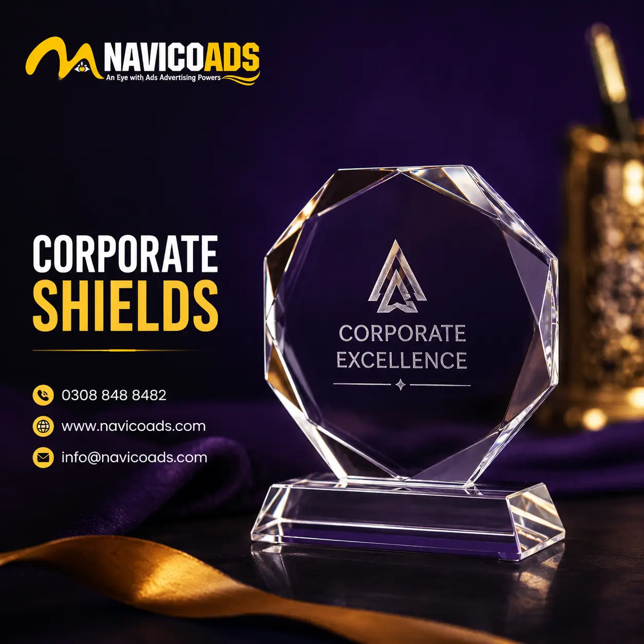 best custom printed and designed corporate Shields in pakistan