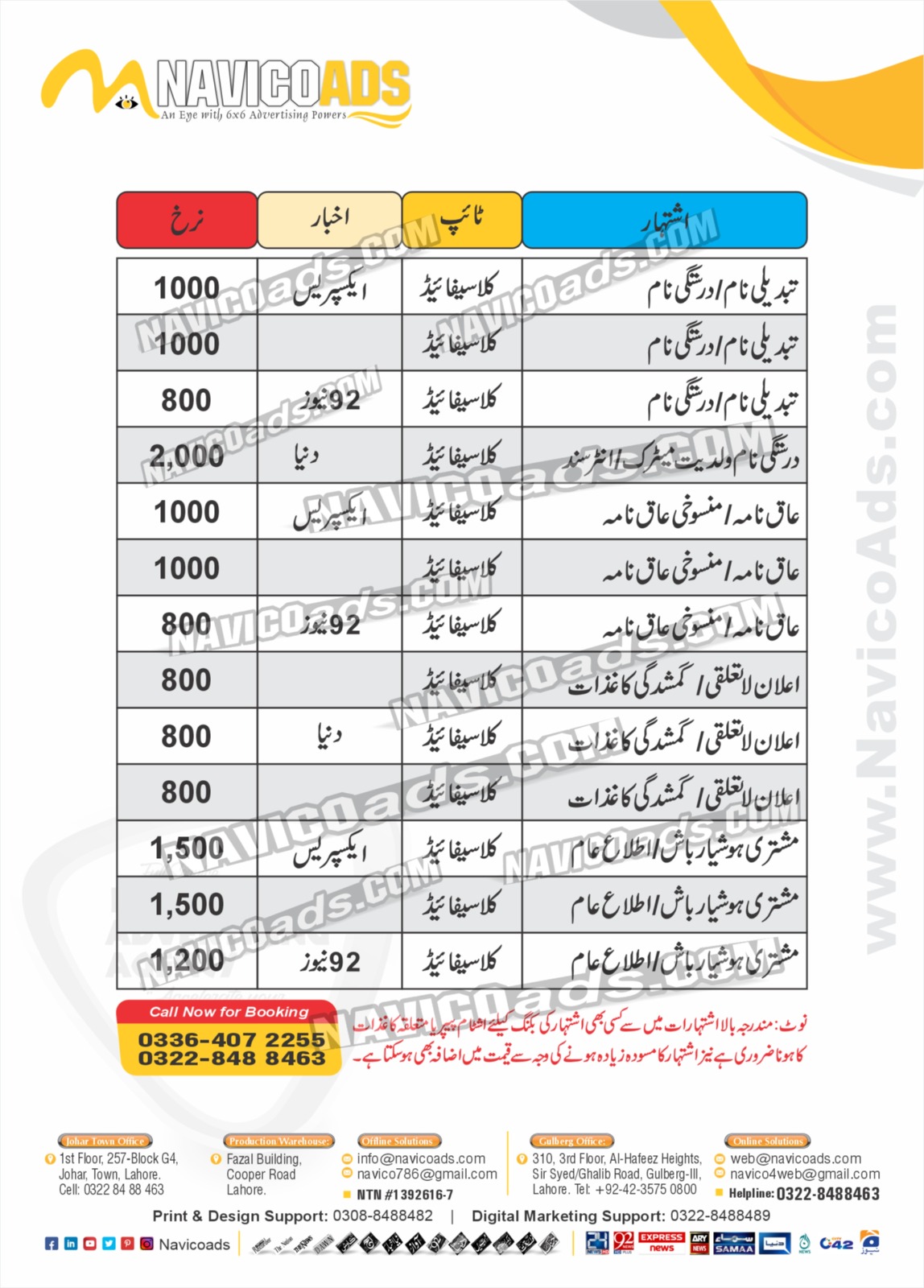 jang classified ads categories latest prices