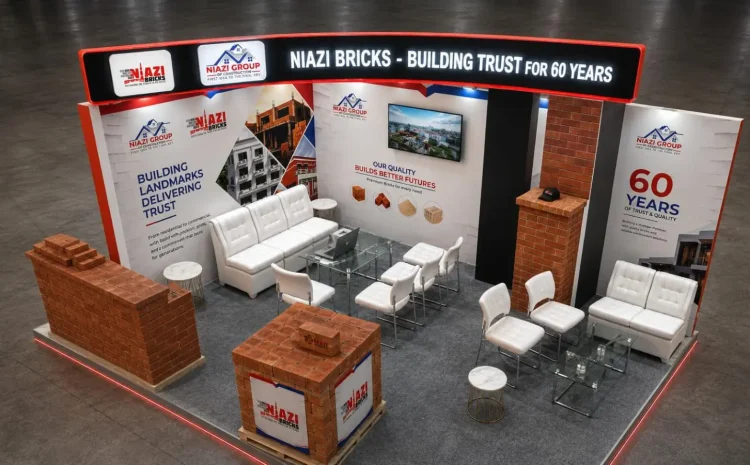 Niazi Group of Construction exhibition stall