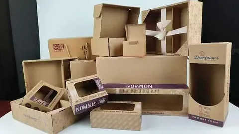 Clothing & Cosmetic Cardboard Packaging Boxes