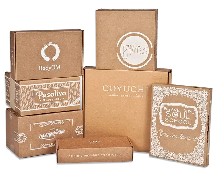 Custom Printed Corrugated Boxes