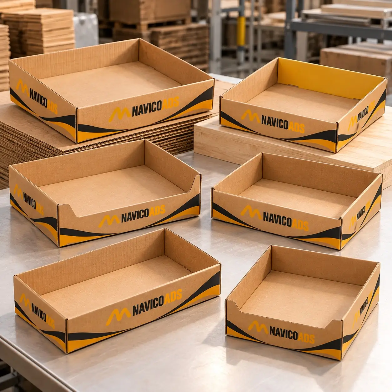 Corrugated Trays Manufacturer in lahore