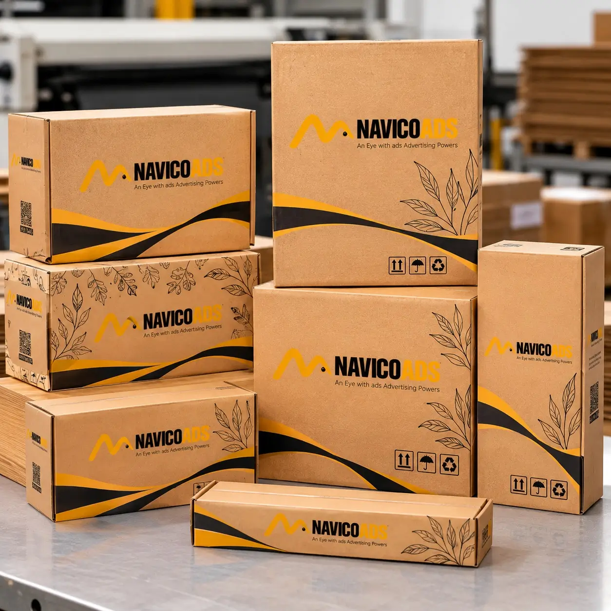 Custom Printed Corrugated Boxes
